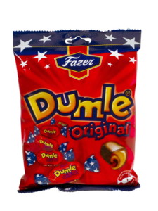 Fazer Dumle Soft Toffee w/Milk Chocolate Bag - 7.7 oz. Fazer Dumle Soft Toffee w/Milk Chocolate Bag - 7.7 oz.